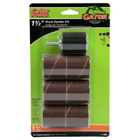 Gator Finishing 6096 1.5 in. Drum Sleeve Kit - 6 Pack AL573121